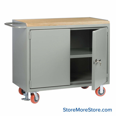 Cabinet Workbenches 48''W x 24''D x 43''H - MJ32D2448FL SMS-02-V87-MJ32D2448FL