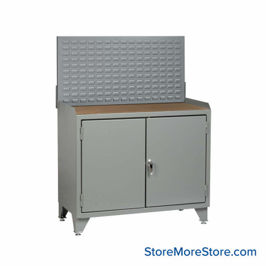 Cabinet Workbenches 48''W x 24''D x 41''H - MH3LL2D2448LP SMS-02-V87-MH3LL2D2448LP