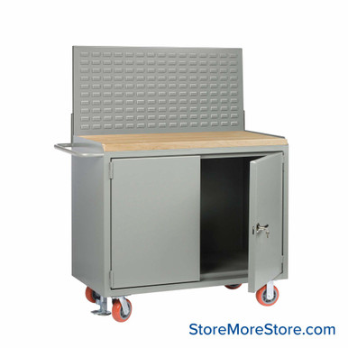 Cabinet Workbenches 48''W x 24''D x 43''H - MJ2D2448FLLP SMS-02-V87-MJ2D2448FLLP