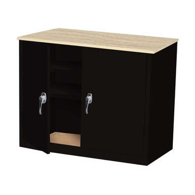 Counter High Metal Storage Cabinet 36''W x 18''D x 43''H - ABL-364-PT SMS-01-V152-ABL-364-PT