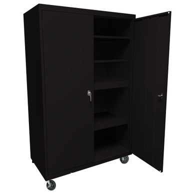 Heavy Duty Mobile Storage Cabinets 48''W x 24''D - MAAH-48662RB SMS-01-V152-MAAH-48662RB