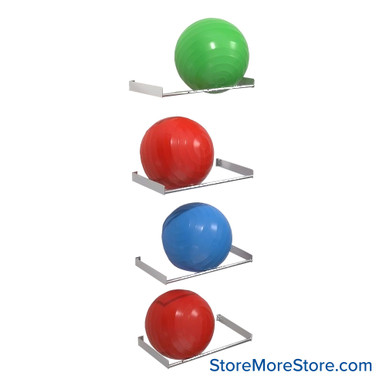 Exercise Ball Rack 36''W x 18''D x 2''H - SMS-WMEB1836 SMS-08-V42-WMEB1836