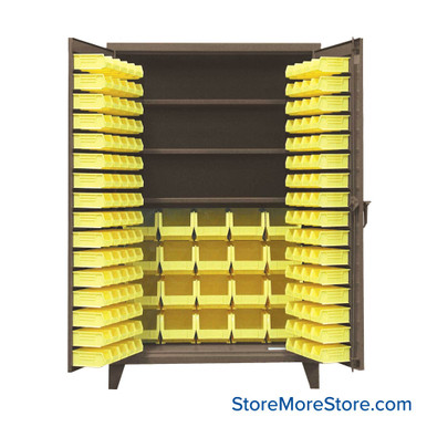 Industrial Storage Cabinets with Bins - 46-BBS-243-BFH SMS-01-V03-46-BBS-243-BFH