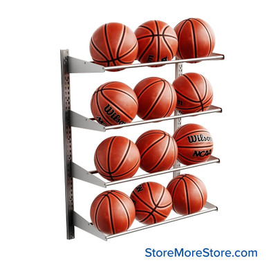 Basketball Storage Rack 30''W x 15''D x 42''H - BB-1530-42 SMS-08-V42-BB-1530-42