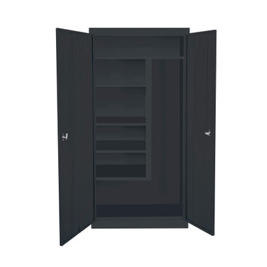 Janitor Storage Cabinet 36''W x 21''D x 72''H - AF-361 SMS-01-V152-AF-361