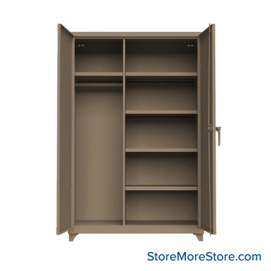 Utility Storage Cabinet 48''W x 24''D x 75''H - 46-W-245-L SMS-01-V03-46-W-245-L