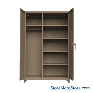 Utility Storage Cabinet 48''W x 24''D x 75''H - 46-W-245-L-BFH SMS-01-V03-46-W-245-L-BFH