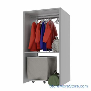 Athletic Shelving, 42" W x 36" D x 76" H