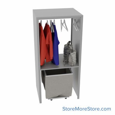 Athletic Shelving 36''W x 30''D x 76''H - AGR363076 SMS-08-V25-ATH-SNB363076