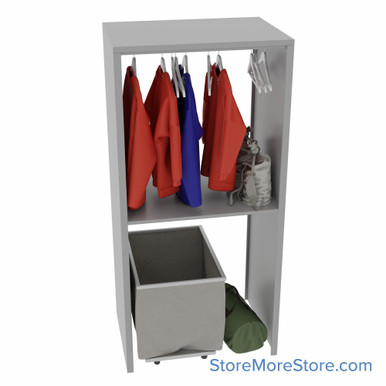 Athletic Shelving 42''W x 30''D x 88''H - AGR423088 SMS-08-V25-ATH-SNB423088