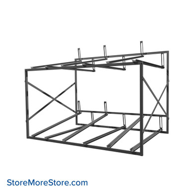 Bike Storage Rack 48''W x 15''D x 35''H - BK814 SMS-08-V79-BK814