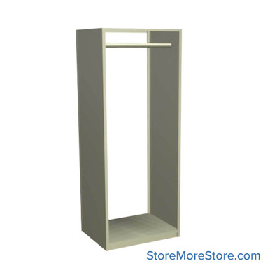 Garment Hanging Rack 42''W x 30''D x 76''H - 42W30DGAR1TR SMS-08-V25-42W30DGAR1TR