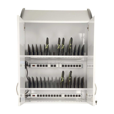 Wall-Mounted Tablet Charging and Storage Cabinets - TS3021-717 SMS-01-V127-TS3021-717