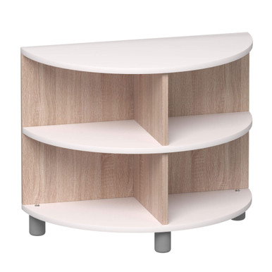 Low Three Layer End Shelf with Rounded Edges SMS-04-V153-846056