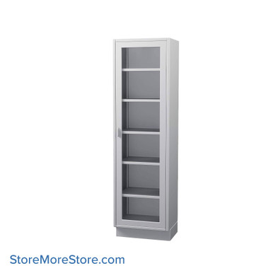 Stainless Steel Cabinet 24''W x 18''D x 84''H - SSC-TCBGR-1824-KL SMS-01-V69-SSC-TCBGR-1824-KL