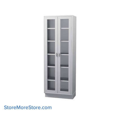 Stainless Steel Cabinet 30''W x 24''D x 84''H - SSC-TCBG-2430-KL SMS-01-V69-SSC-TCBG-2430-KL
