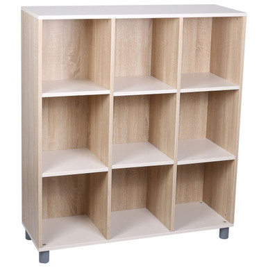 Tall Classroom Storage Unit with 9 Cubbies SMS-04-V153-846013