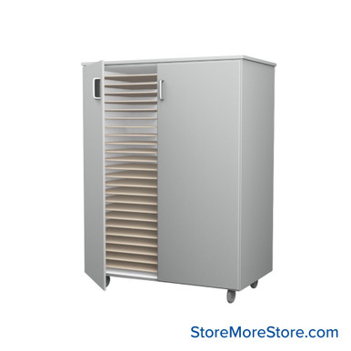 Mobile Folio Cabinet 45''W x 24''D x 60''H - M1640-602445 SMS-01-V52-M1640-602445