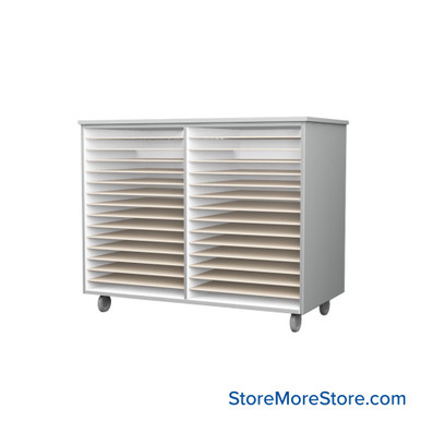 Mobile Folio Cabinet 48''W x 24''D x 39''H - M1600-392448 SMS-01-V52-M1600-392448