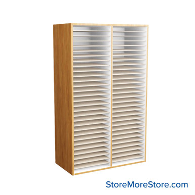Folio Cabinet 36''W x 18''D x 60''H - H1600-601836 SMS-01-V52-H1600-601836