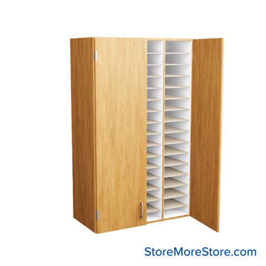 Folio Cabinet 36''W x 18''D x 60''H - H1660-601836-LM SMS-01-V52-H1660-601836-LM