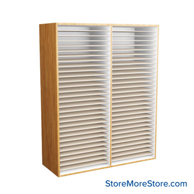 Folio Cabinet 48''W x 18''D x 60''H - H1600-601848 SMS-01-V52-H1600-601848