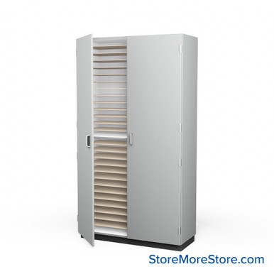 Music Filing Cabinet 48''W x 24''D x 84''H- Kit_Case_T1840-842448 SMS-01-V52-T1840-842448