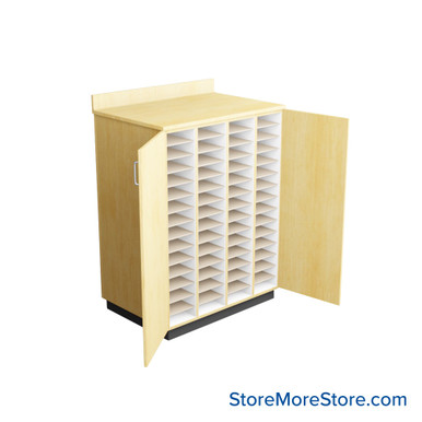 Music Folio Cabinet 36''W x 24''D x 48''H- Kit_Case_B1680-482436-KP-CT SMS-01-V52-B1680-482436-KP-CT