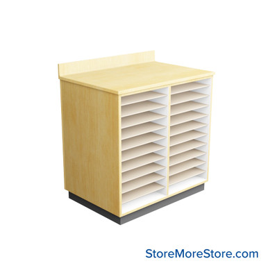 Music Folio Cabinet 36''W x 24''D x 36''H- Kit_Case_B1600-362436-KP-CT SMS-01-V52-B1600-362436-KP-CT