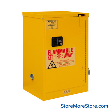 Flammable Storage Cabinet 23''W x 18''D x 36''H - 1012S-50 SMS-01-V43-1012S-50