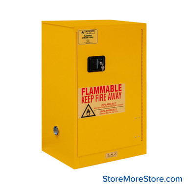 Flammable Storage Cabinet 23''W x 18''D x 44''H - 1016M-50 SMS-01-V43-1016M-50