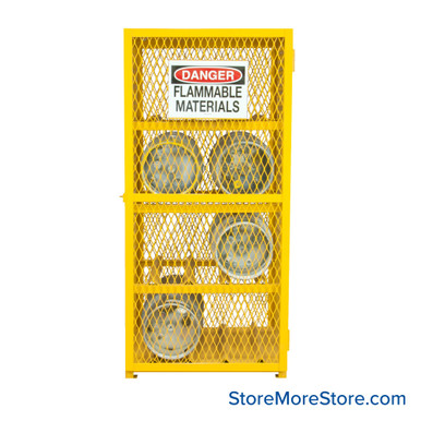 Gas Cylinder Cabinet 30''W x 30''D x 72''H - EGCC8-50 SMS-01-V43-EGCC8-50
