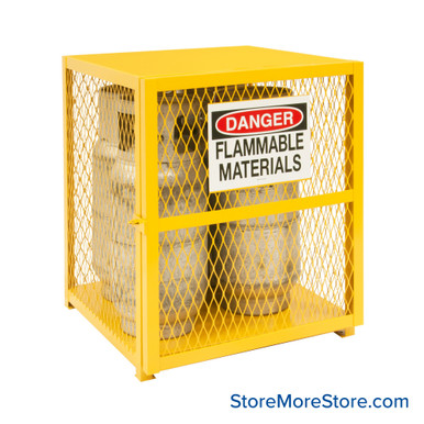 Gas Cylinder Cabinet 30''W x 20''D x 34''H - EGCVC4-50 SMS-01-V43-EGCVC4-50