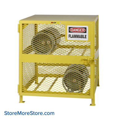 Gas Cylinder Cage 36''W x 38''D x 40''H - GSU36W40H SMS-01-V87-GSU36W40H
