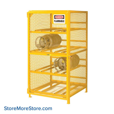 Gas Cylinder Cage 36''W x 38''D x 70''H - GSU36W70H SMS-01-V87-GSU36W70H
