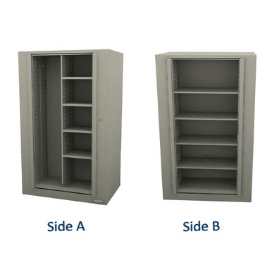 Rotating Wardrobe Cabinet 37''W x 25''D - Kit-Aurora-X2Wardrobe5T SMS-01-V61-X2-WARDROBE-5T