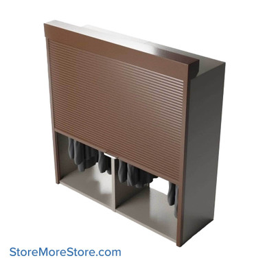 Hanging Clothes Cabinet 72''W x 24''D x 97''H - SMS72W24DGAR97 SMS-01-V25-GDS72W24D97