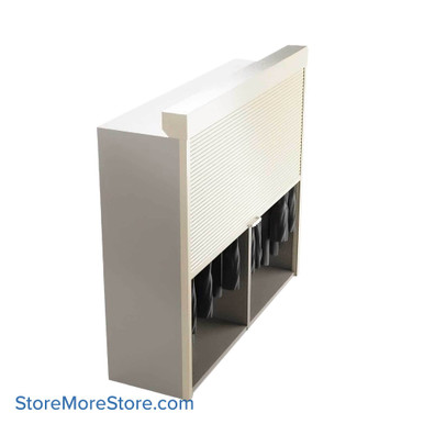 Hanging Clothes Cabinet 72''W x 24''D x 88''H - SMS84W24DGAR97 SMS-01-V25-GDS84W24D97