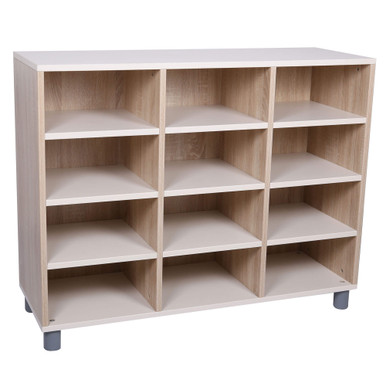 Three Column Classroom Shelf with Layered Storage SMS-04-V153-846039