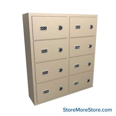 Wall Mounted Gun Locker, 13
