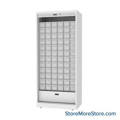 Police Weapons Locker 36''W x 22''D x 83''H - PL72-362283-RBD SMS-05-V128-PL72-362283-RBD