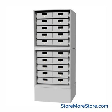 Taser Storage Cabinet 25''W x 22''D x 62''H - TC20-252262-PO SMS-05-V128-TC20-252262-PO