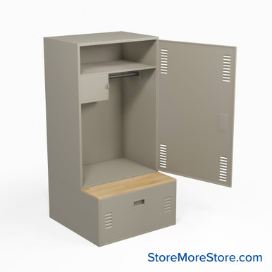 Police Locker 36''W x 36''D x 72''H - TL1-362472-13000 SMS-05-V120-TL1-362472-130001