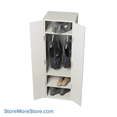 Police Gear Racks 30''W x 24''D x 88''H - 882430GAR-DD-KL SMS-08-V25-882430GAR-DD-KL