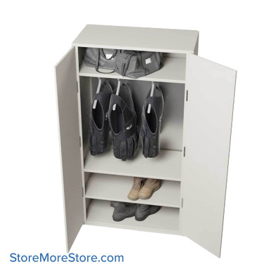 Police Gear Racks 48''W x 24''D x 88''H - 882448GAR SMS-08-V25-882448GAR