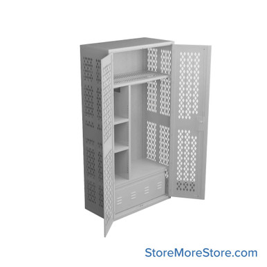 Police Gear Lockers 36''W x 18''D x 72''H - WL-361872 SMS-05-V25-WL-361872