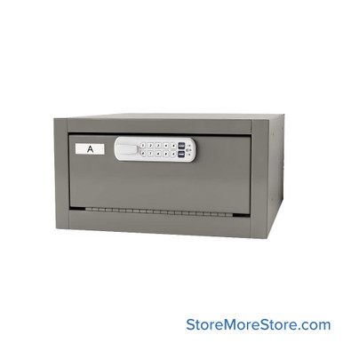 Handgun Lock Box, 8" High, 1 Compartment, Digital Lock SMS-05-V25-WMC-1-059511C