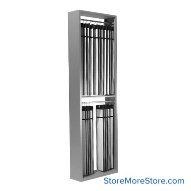 Gun Storage Shelves 36''W x 15''D x 117''H - 11615360GAR2L SMS-08-01-V25-1161536GAR2L