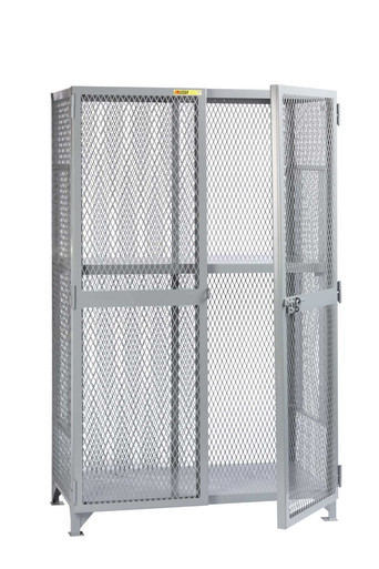 Wire Mesh Cabinet 63''W x 25''D x 78''H - SL1-A-2460 SMS-05-V87-SL1-A-2460