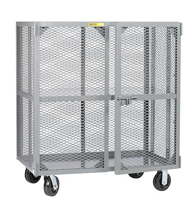 Wire Mesh Cabinet 63''W x 25''D x 52''H - SC-2460-6PH SMS-05-V87-SC-2460-6PH